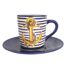 BögeManufaktúra Horgony bögre és reggeliző tányér bögrék, csészék