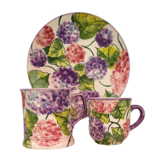 BögeManufaktúra Hortenzia reggeliző szett bögrék, csészék