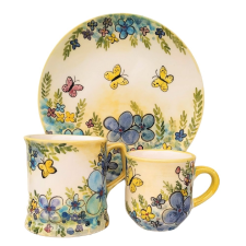 BögeManufaktúra Kékek reggeliző szett bögrék, csészék