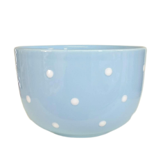 BögeManufaktúra Műzlis tál pasztel kék bögrék, csészék
