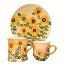 BögeManufaktúra Napraforgós reggeliző szett bögrék, csészék