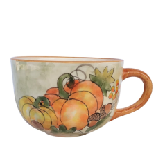 BögeManufaktúra Narancs Tökös jumbó bögre bögrék, csészék