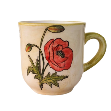 BögeManufaktúra Pipacs kávés bögre Papaver Rhoeas bögrék, csészék