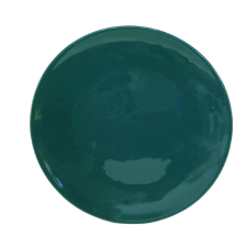 BögeManufaktúra Reggelizős tányér sötét zöld tányér és evőeszköz