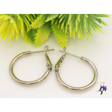  Bogi white antiallergén klasszikus karika fülbevaló fülbevaló