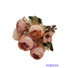  Boglárka 6 fejes selyem csokor 29cm - Antik Barack