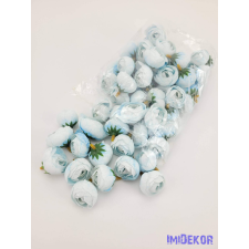  Boglárka fej selyemvirág fej 3 cm - Világos Kék dekoráció