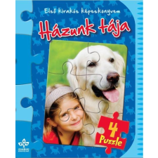 Bogos Katalin (Szerk.) - HÁZUNK TÁJA + 4 PUZZLE - ELSÕ KIRAKÓS KÉPESKÖNYVEM gyermek- és ifjúsági könyv