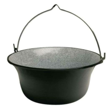  Bogrács gulyás 10l zománcozott kerti sütés és főzés