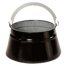  Bogrács halfőző 10l zománcozott kerti sütés és főzés