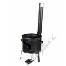  Bográcsház + könyök + kémény 42cm (1mm) kerti sütés és főzés
