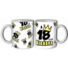 Bögre 300ml, 18-asok királya B697 bögrék, csészék