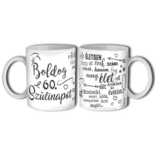 Bögre 300ml, Boldog 60. szülinapot New B614 bögrék, csészék