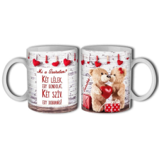 Bögre 300ml, Szeretlek plüssmaci B820 bögrék, csészék