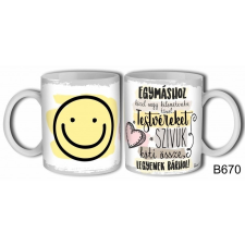  Bögre, A testvéreket a szívük köti össze ajándéktárgy