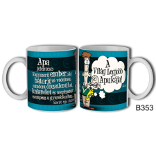 Bögre A világ legjobb Apukája 3 dl ajándéktárgy