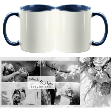  Bögre fotókollázs III., kétoldalas fényképes bögre - 1 db bögrék, csészék