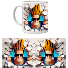 Bögre Johnny Bravo mintával bögrék, csészék
