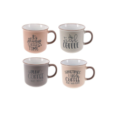  BÖGRE KERÁMIA DEKOROS 430ML DN1801620 1DB bögrék, csészék