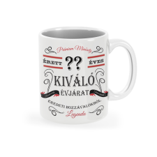 Bögre - Kiváló évjárat - egyedi évszám bögrék, csészék
