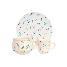 Bögre Manufaktúra Apró virágos reggeliző készlet csuporral bögrék, csészék