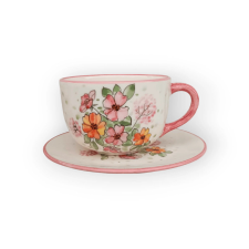 Bögre Manufaktúra Csipkerózsa  vadvirágok jumbó bögre és reggeliző tányér bögrék, csészék