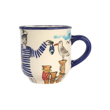 Bögre Manufaktúra Férfi matróz kávés bögre bögrék, csészék