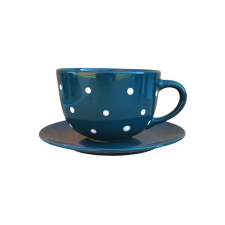 Bögre Manufaktúra Jumbo  bögre és reggeliző tányérsötétzöld bögrék, csészék