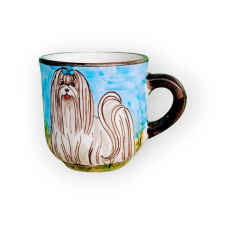 Bögre Manufaktúra Máltai selyem kutya kávés bögre bögrék, csészék