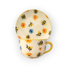 Bögre Manufaktúra Méhecskés jumbo bögre és reggeliző tányér bögrék, csészék