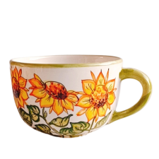 Bögre Manufaktúra Napraforgós jumbó bögre bögrék, csészék