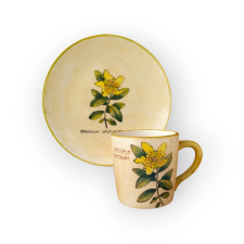 Bögre Manufaktúra Orbáncfű Reggeliző tányér és bögre bögrék, csészék