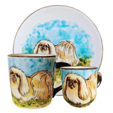 Bögre Manufaktúra Palota pincsi reggeliző készlet bögrék, csészék