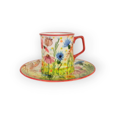 Bögre Manufaktúra Pipacsmező bögre és reggeliző tányér bögrék, csészék