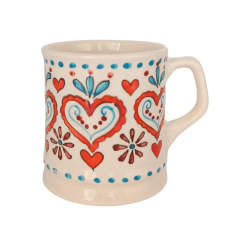 Bögre Manufaktúra Skandináv Szívek Bögre bögrék, csészék