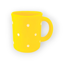 Bögre Manufaktúra Standard közepes bögre sárga bögrék, csészék