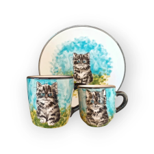 Bögre Manufaktúra Szép cica készlet bögrék, csészék