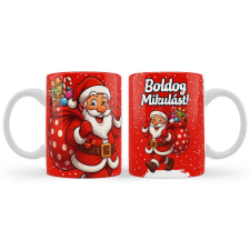  Bögre Mikulásra, Mikulás hátizsákkal ajándéktárgy