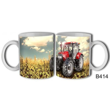  Bögre Piros traktor 3dl ajándéktárgy