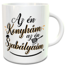  Bögre szakácsoknak - Én konyhám én szabályaim bögrék, csészék