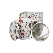  BÖGRE SZŰRŐS PORCELÁN 510ML VIRÁG - MEADOW bögrék, csészék