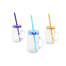  BÖGRE ÜVEG+SZÍVÓSZÁL 480ML ENG-212 1DB itatópohár