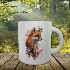  Bögre vadászoknak - Festett rókával bögrék, csészék