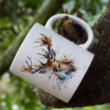  Bögre vadászoknak - Festett szarvassal bögrék, csészék