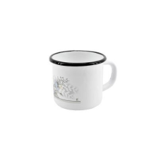  BÖGRE ZOMÁNCOZOTT DEKOR 10CM 730ML 1DB bögrék, csészék