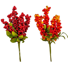  Bogyós ág 5 ágú M30cm dekorációs kellék