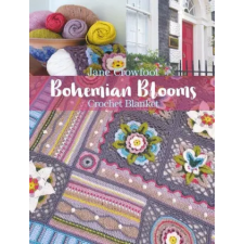  Bohemian Blooms Crochet Blanket idegen nyelvű könyv