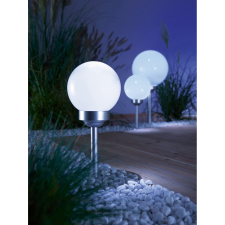  Bojano LED-es napelemes gömb   10 cm kültéri világítás
