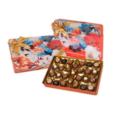  Bolci fémdobozos orange floral praliné válogatás - 250g csokoládé és édesség