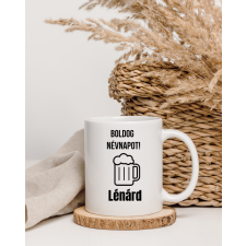  Boldog Névnapot Lénárd bögre bögrék, csészék